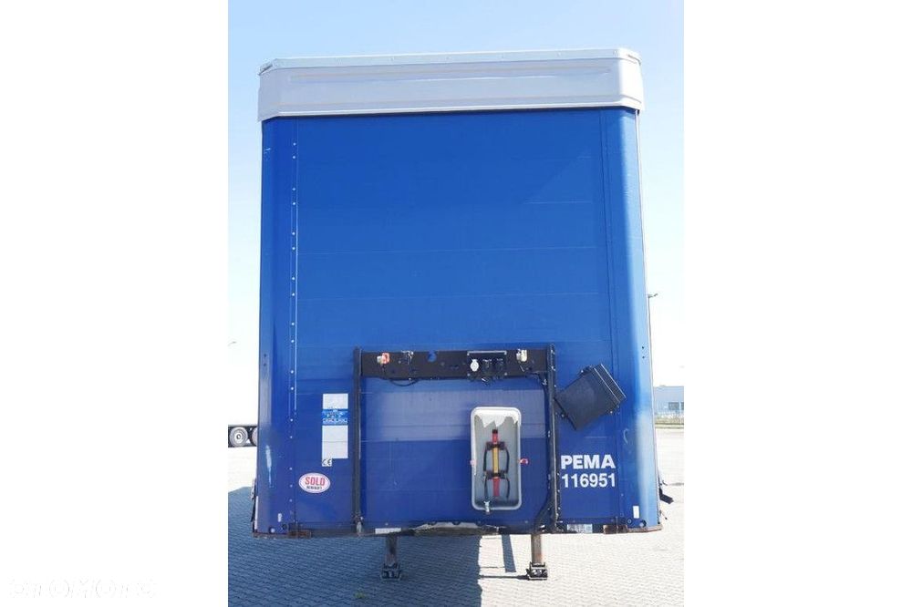 Inny Kögel Trailer Curtainsider Lifting + Sliding Roof Mega - 12