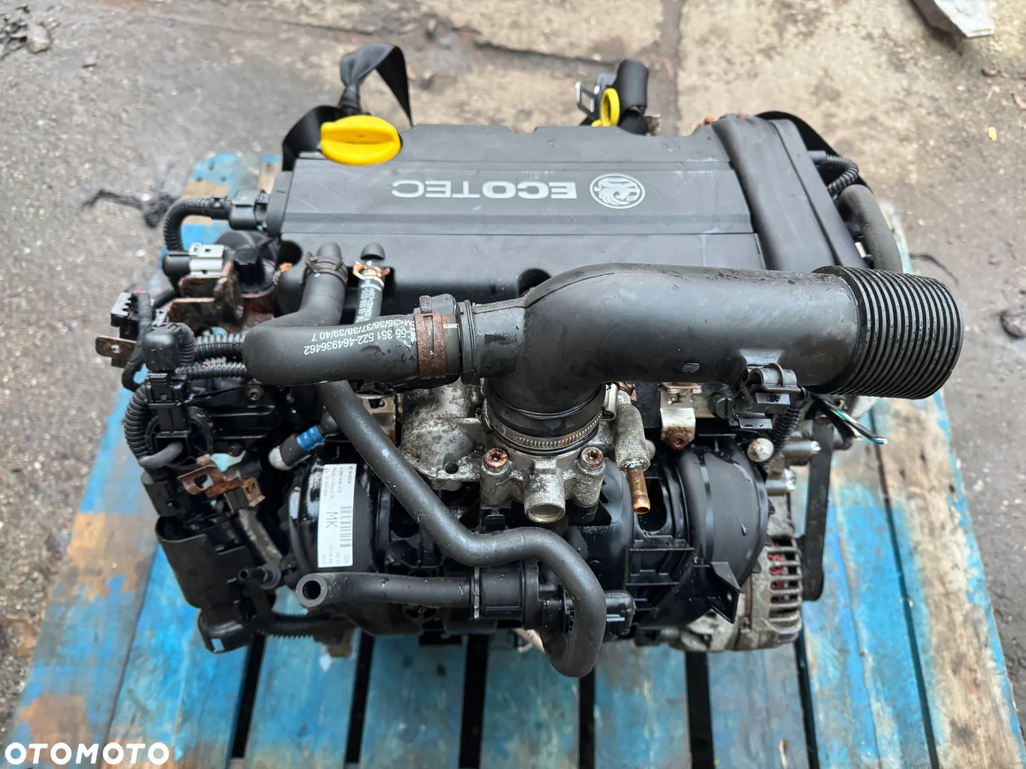 silnik z14xep 1.4 16v opel corsa d astra h kompletny 137 tys - 9