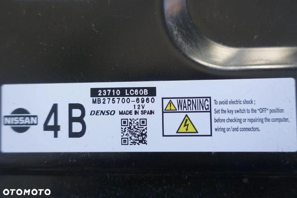 KOMPUTER  MODUŁ NISSAN CABSTAR 16r. 2.5 DCI MB275700-6960 - 2