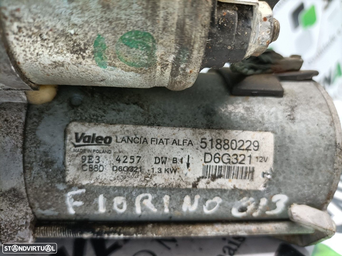 Motor Arranque Fiat Fiorino Caixa/Combi (225_) - 2