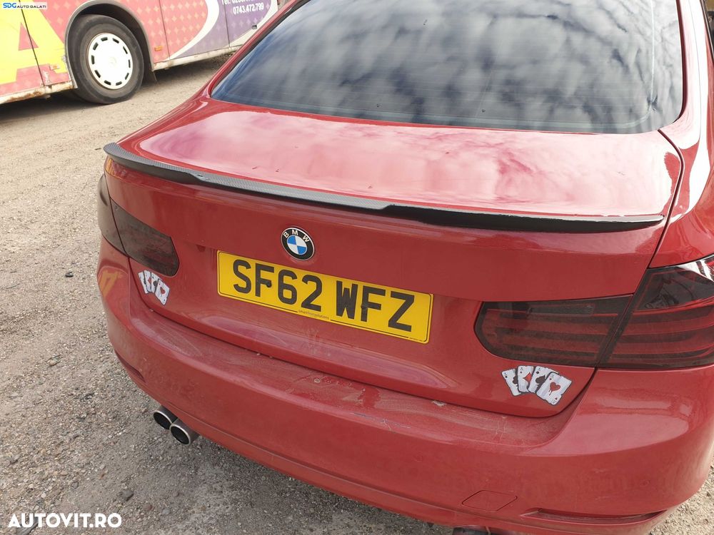 Capota Portbagaj Dezechipat BMW Seria 3 F30 Sedan Berlina NFL Non Facelift 2011 - 2014 Culoare A75 Melbourne Red Metallic [K1131] - 3