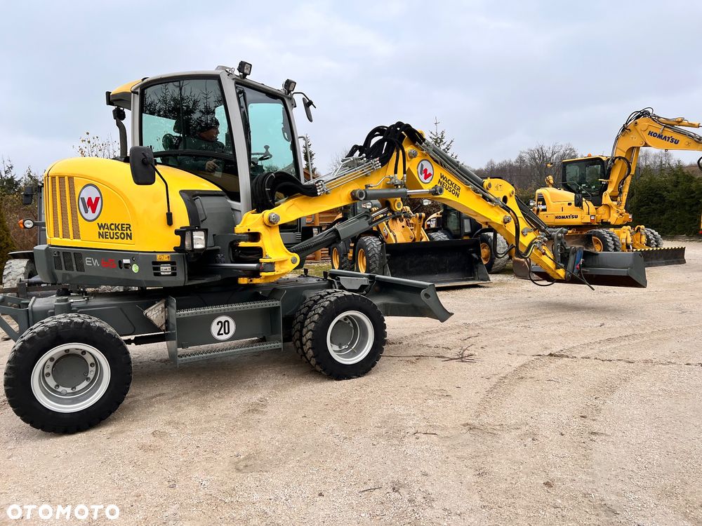 Wacker Neuson EW65 Koparka Kołowa 7 TON Pług Ramię Long 3 Łamane KLIMA,MS03 HYDRAULICZNE - 18