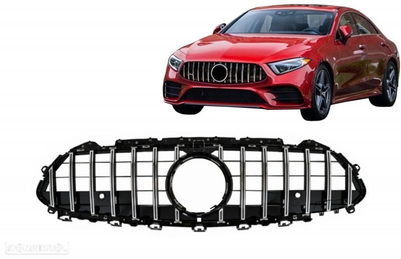 Grelha Mercedes CLS C257 (2018 em diante) Look GTR - 8