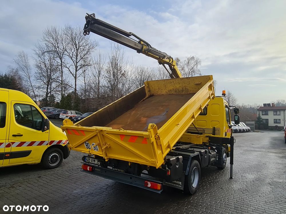 Renault Midlum 160DXi Wywrotka 3 str HDS HMF Specjalny Czołownica Solarka Piaskarka - 8