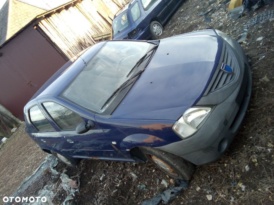 Dacia logan I sedan szyba przód tył boczna prawa lewa - 1