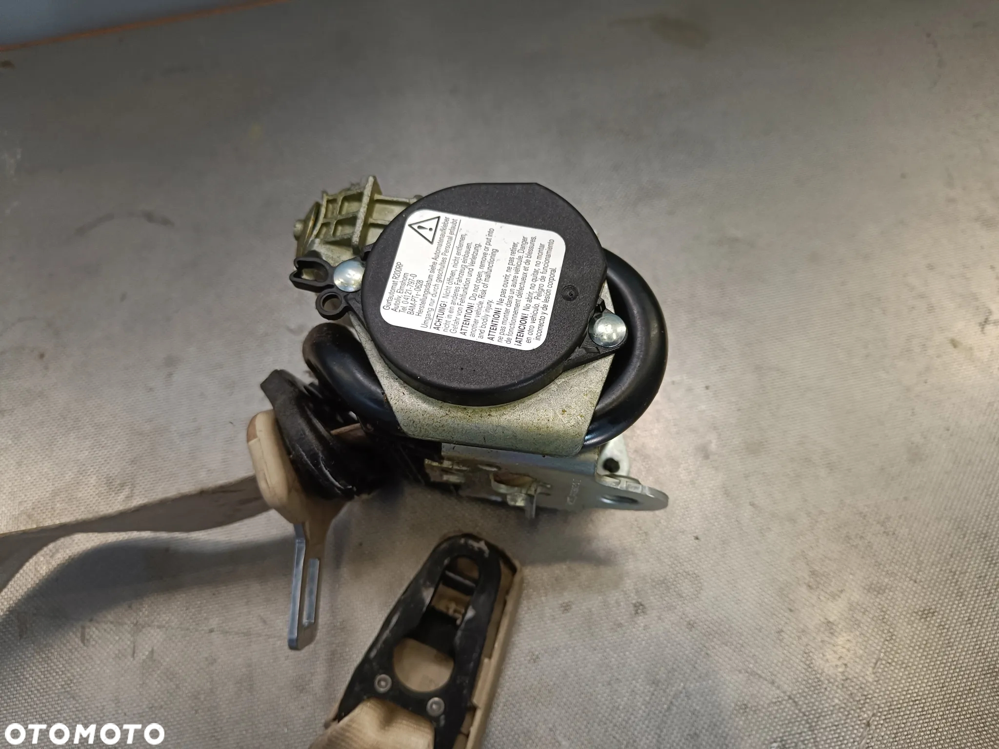 Pas Bezpieczeństwa Skoda Superb 2 II Pasy Lewy Przód Przedni 3T2857701 - 3