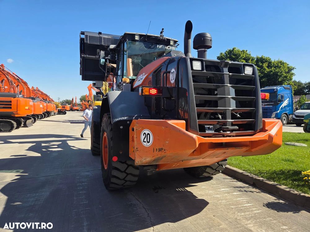 Hitachi ZW180, cupa HIGH DUMP 8mc, 2019, 6,.039h, Cupla rapida, anvelope 90% ok, L5, gresare automata, produs in JAPONIA, latime 2,5m, FULL OPTION, STARE FOARTE BUNA-posibilitate leasing 3 ani-PROMOTIE 103.900 EUR+Tva - 3