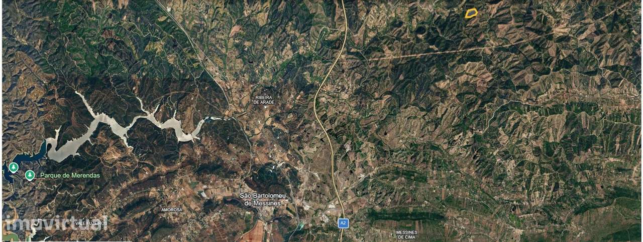 Terreno rústico com 63.480 m2 na Horta Velha, serra algarvia, com medr - Grande imagem: 2/6