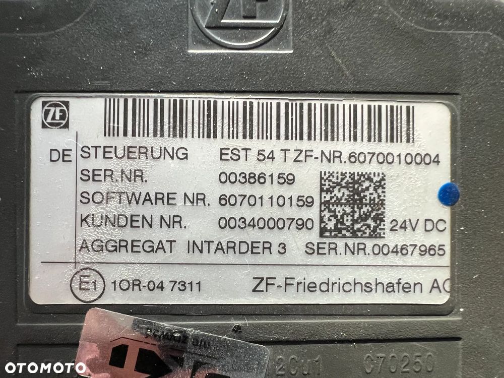 Sterownik Retardera Intardera DAF XF 6070010004  106 ZF EST 54 - 2