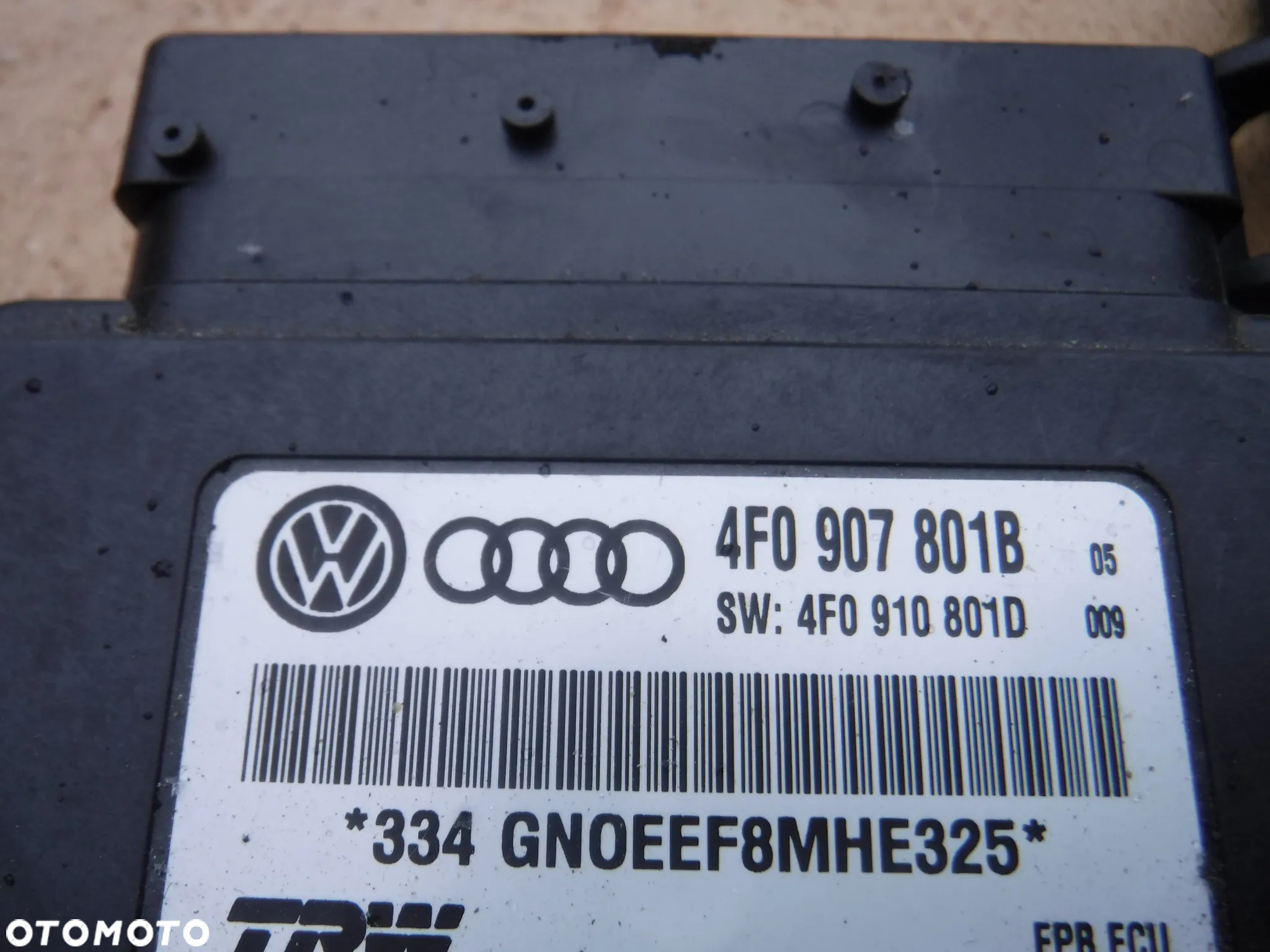 Audi A6 C6  modul hamulca 4F0907801A 4F0910801B 4F0907801B 4F0910801D - 2