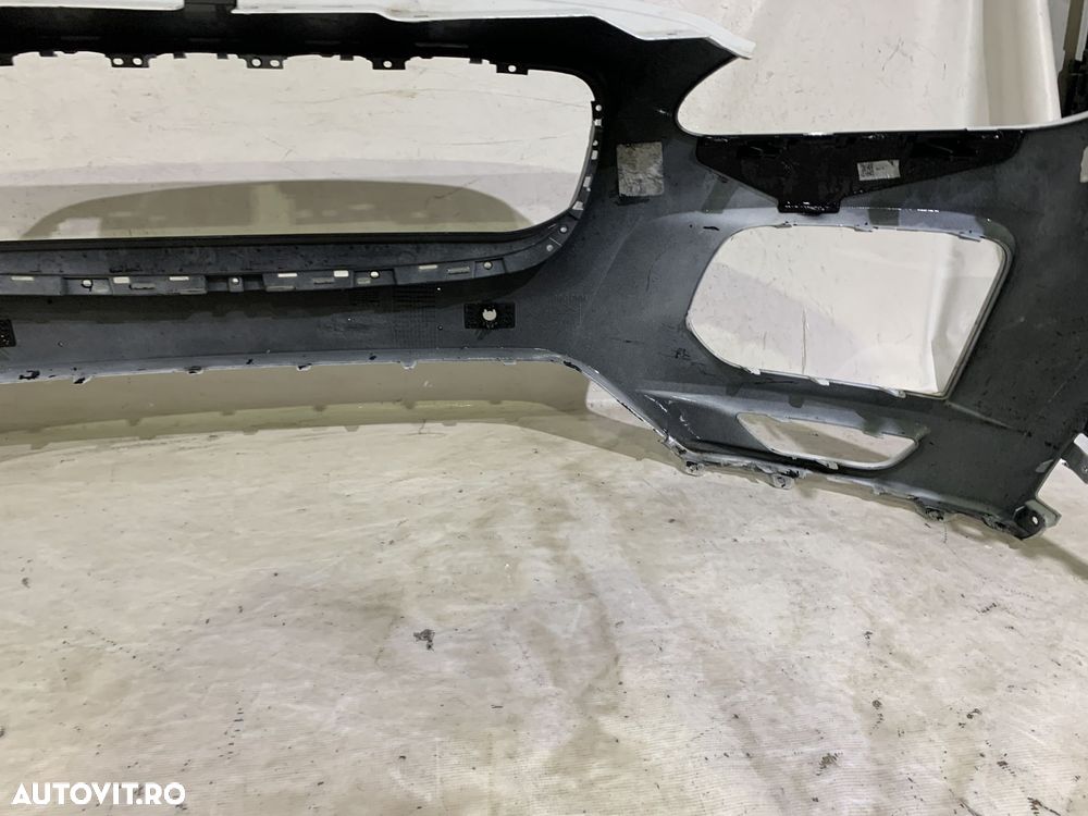 Bara fata Jaguar E-Pace, 2017, 2018, 2019, 2020, 2021, 2022, 2023, cod origine OE J9C3-17F003-AA, cu gauri pentru senzori de parcare (4). - 5