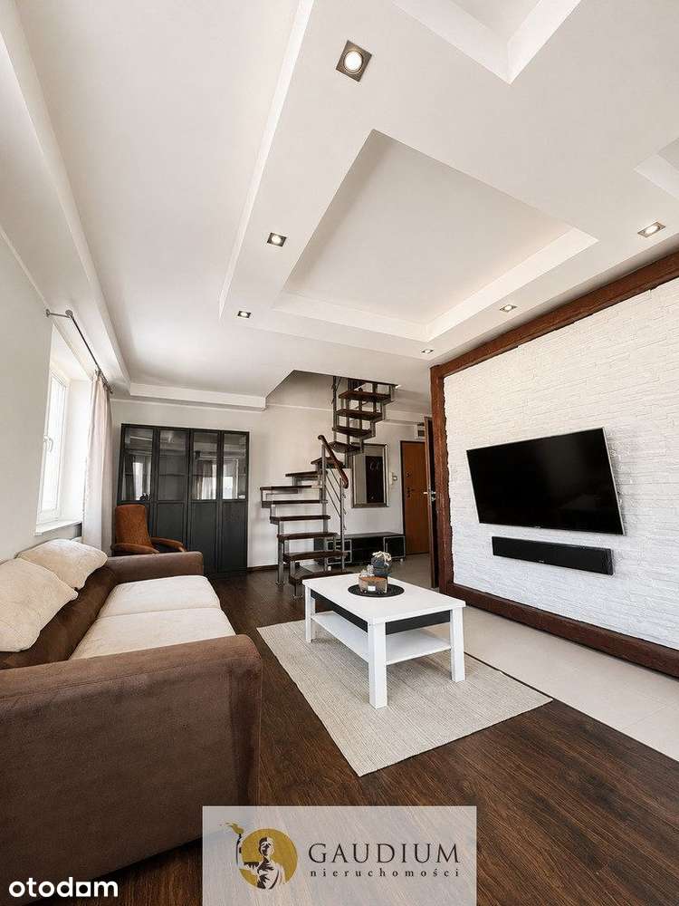 Dwupoziomowe mieszkanie I 71 m² I Orunia Górna