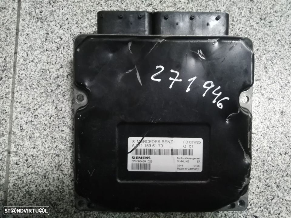 Centralina do Motor Mercedes Classe C W203 Ref.: A2711536179 - 1