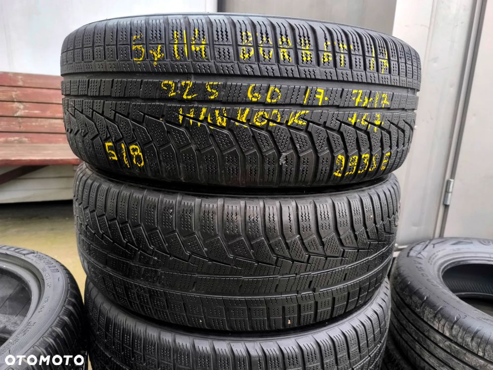 225/60R17 99H Opony Zimowe Zima HANKOOK Winter I*CEPT EVO2 EVO 2 5,5mm Legnica ALU-RAD 225/60 - 2