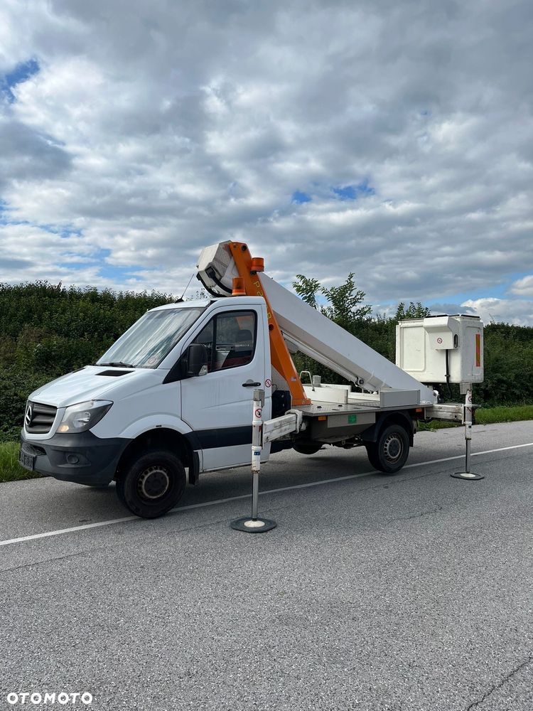 Mercedes-Benz Podnośnik Koszowy Zwyżka Wumag Pilot! Palfinger P220 22 Metry 14 w Bok Kosz Izolowany jak Ruthmann Gsr Multitel