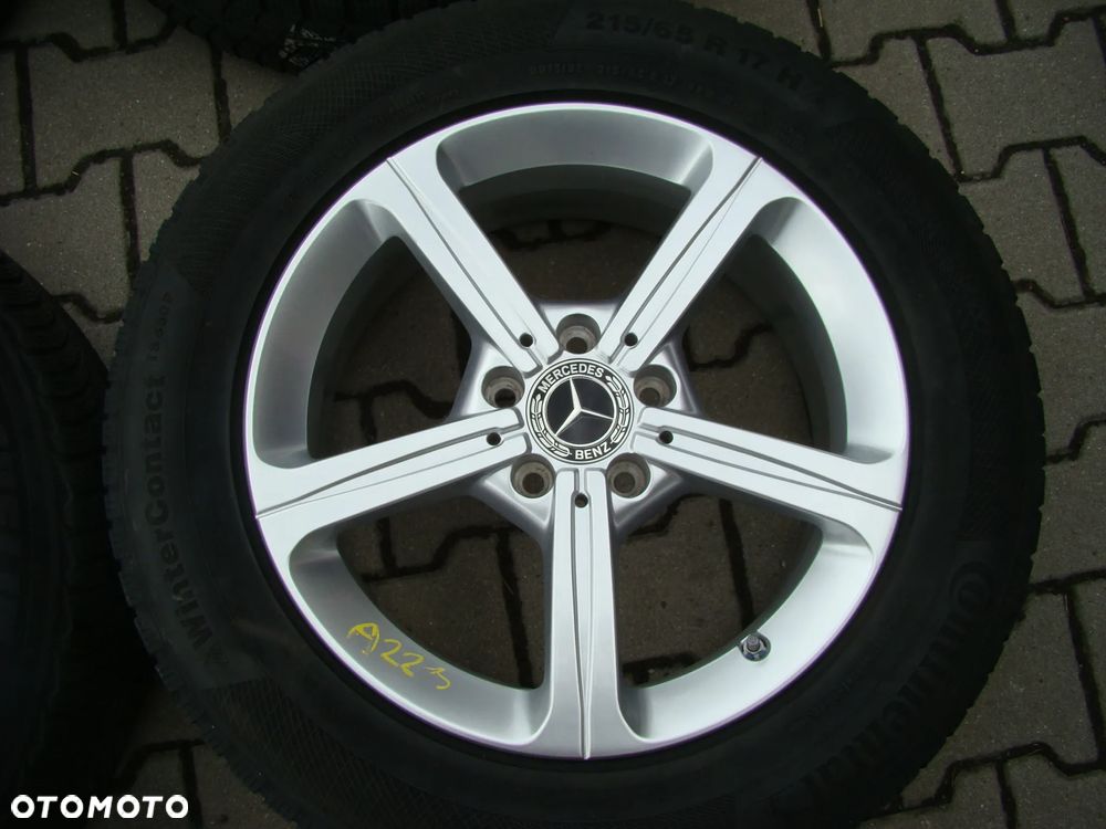 a223 5x112 Mercedes Benz GLA H247 GLB X247 6,5Jx17 215/65 zima ok.5-6mm czujniki - 4