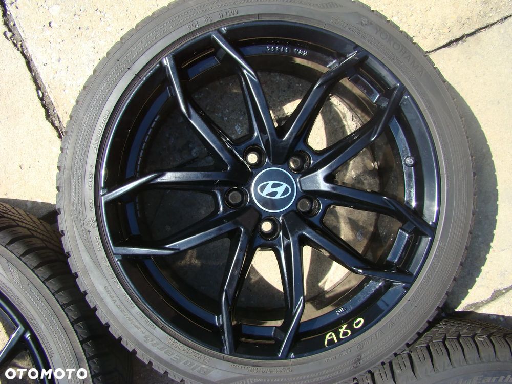 a80 5x114,3 Hyundai i40 Kona 8jx18 opony zima 225/45 czujniki TPMS - 5