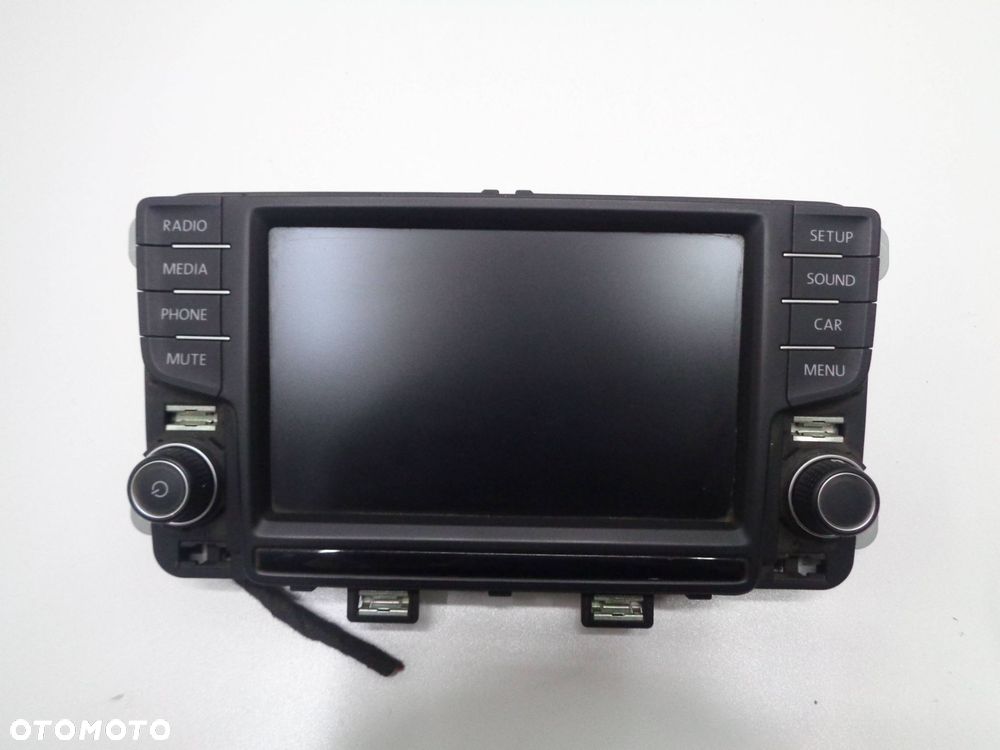 vw polo 6c 14r- radio wyświetlacz ekran - 1