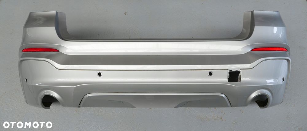 zderzak tył tylny bmw x4 f26 m-pakiet glacier silber metallic a83 x4m40i - 1