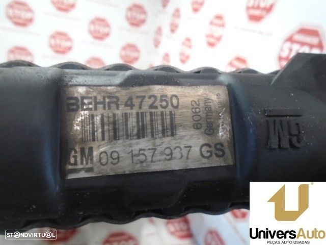 RADIADOR AGUA OPEL ZAFIRA A LIMUSINA 2002 -09157937 - 1
