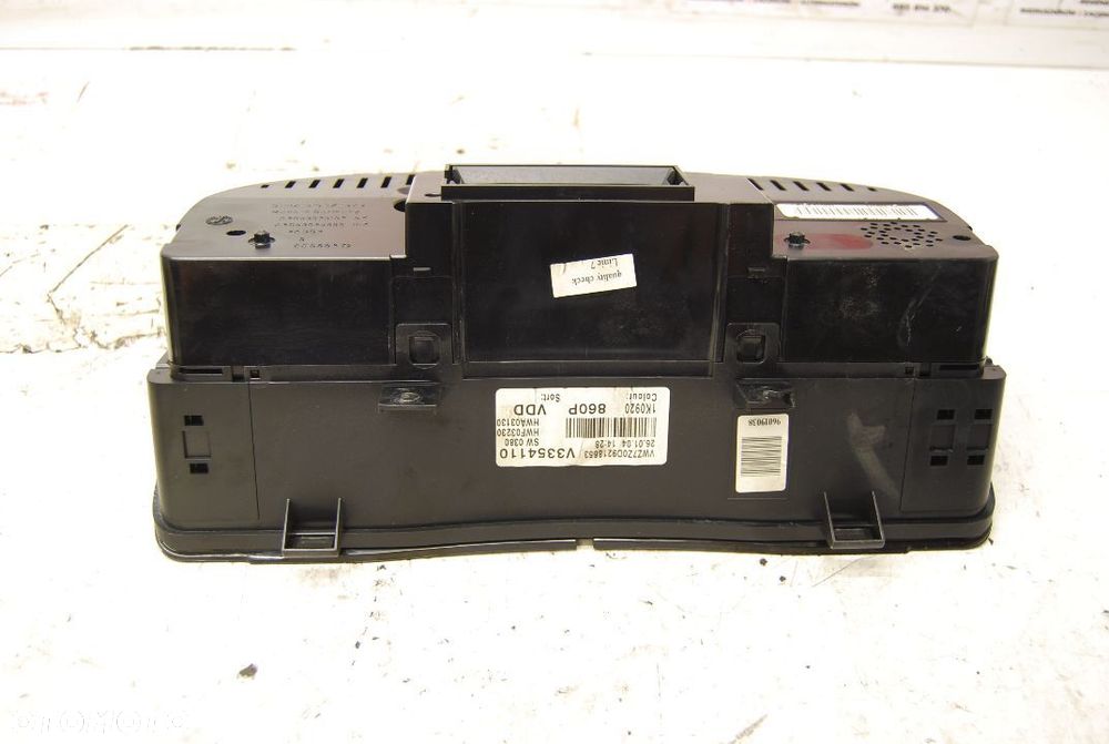 LICZNIK ZEGAR 1K0920860P VW GOLF V 1.4 FSI 2.0 FSI EUROPA - 3