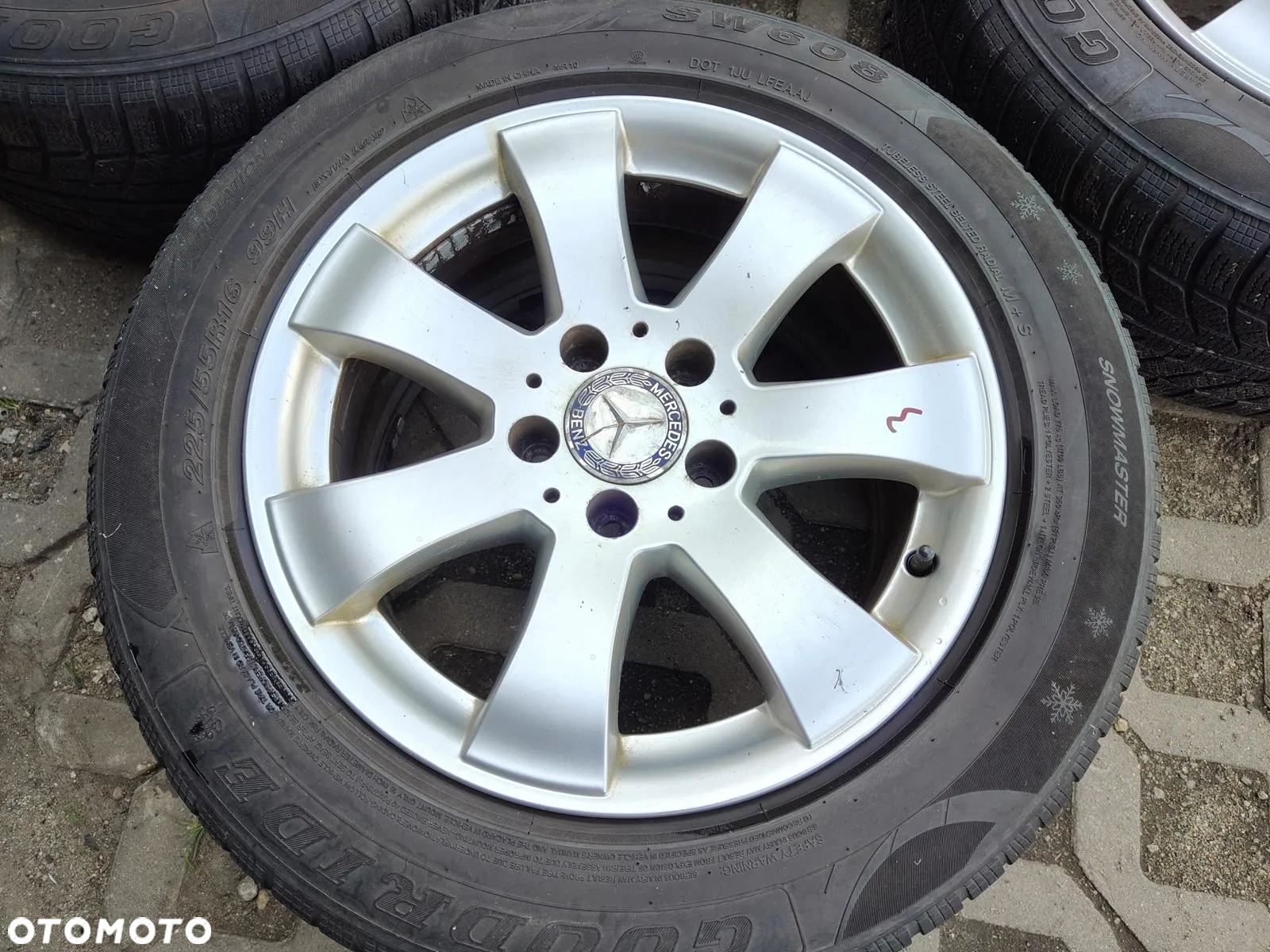 MERCEDES W211 VITO FELGI Aluminiowe Koła 16 5X112 2114013402 Opony Zima - 13
