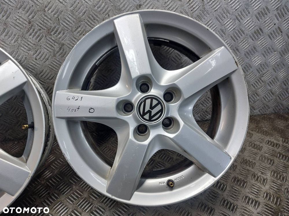 FELGI ALUMINIOWE 4 SZT 5x100 6,5Jx15 ET40 VW AUDI SKODA SEAT ENZO KBA45715 - 5