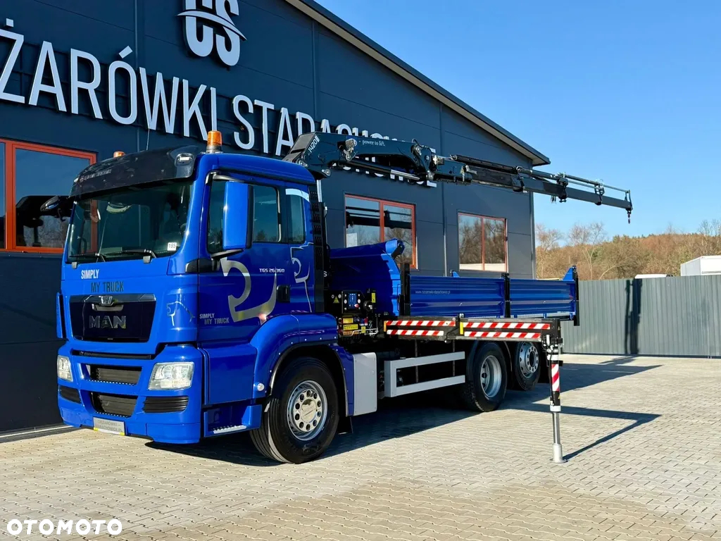 MAN MAN TGS TGX TGM TGL 26.360 Wywrotka 3S + HDS HMF 12,6 m // 4 x wysuw // 6x4 , 6x2 , kiper , wywrot kran dzwig żuraw crane Stan Perfekcyjny ! - 10