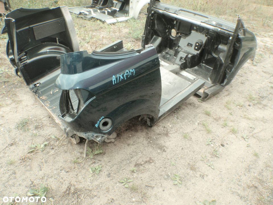 błotnik buda ćwiartka dach stelaż aluminiowy aixam  city 2012r - 1