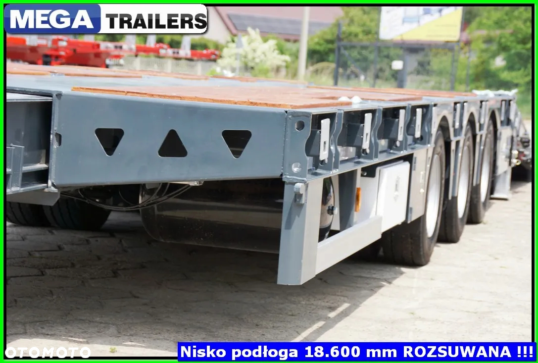 Mega Nisko-podwoziowa dł. 18,60 Mm, ROZSUWANA - KONTENERY 20, 30, 40 Ft !!! - 30