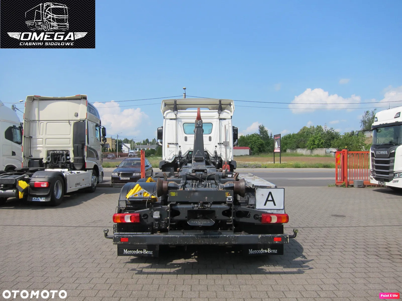 Mercedes-Benz ACTROS 6x2 // Oś skrętna // MEILLER // - 18