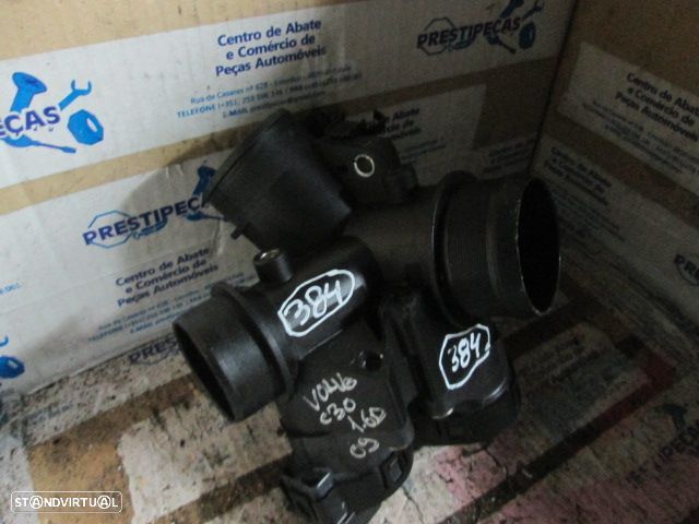 Corpo Borboleta 9686487880 VOLVO C30 2009 1.6 D FORD FOCUS 2 FASE 2  2008 1.6TDCI 110CV 5P VERMELHO  MINI COOPER 2009 1.6D 110CV 5P CINZA MINI R56 FASE 1 2010 1.6D 90CV 3P CINZA AZULADO - 1