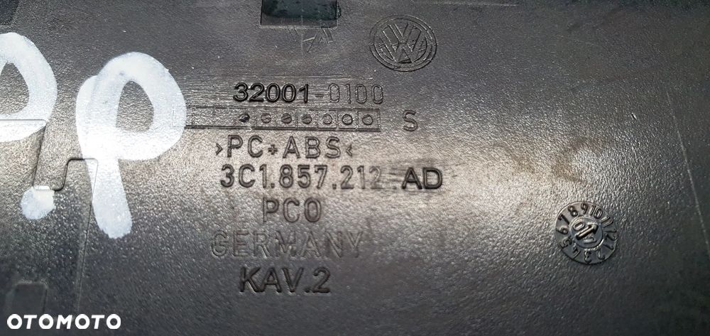 Listwa dekor konsoli VW Passat B6 3C0 3C1857212AD - 6