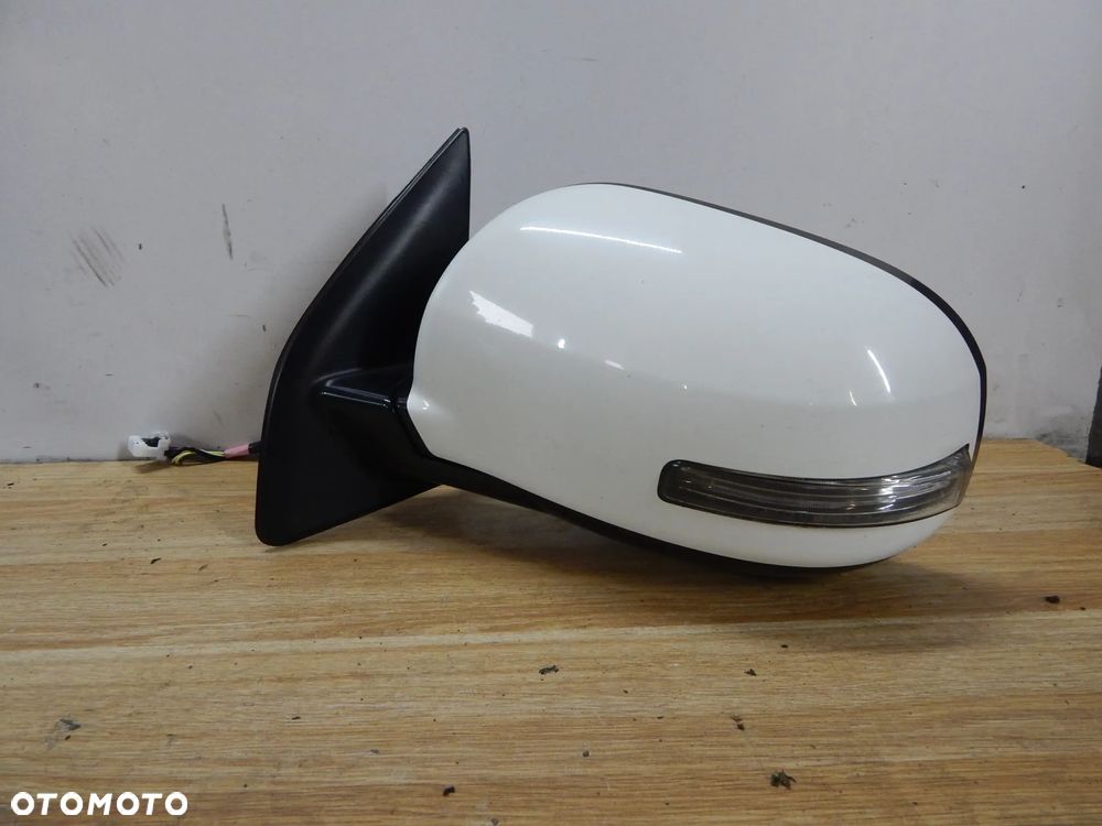 Lusterko prawe zewnętrzne Mitsubishi ASX I 10-18 Lift biały W37 9 pin  Łuków części - 3