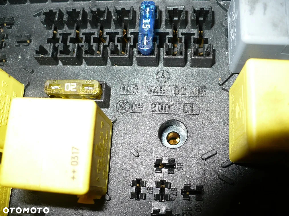 mercedes ML163 W163 STEROWNIK MODUL SAM 1635458732 - 6