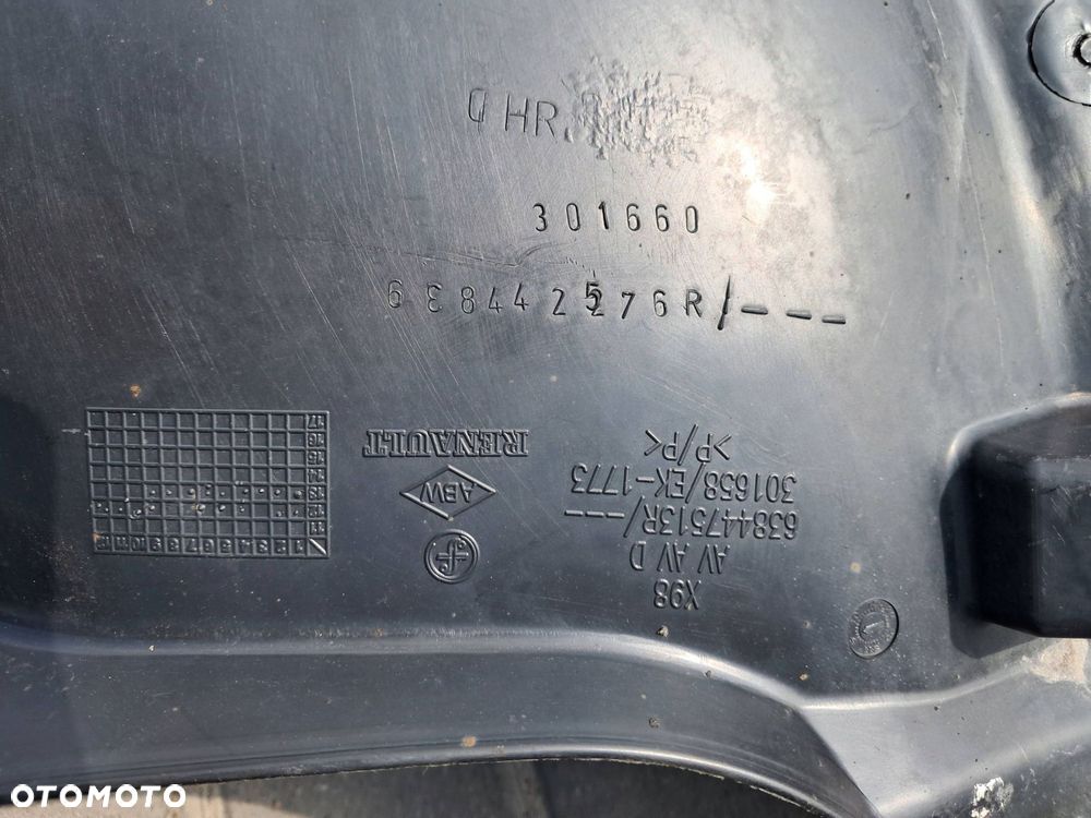 renault clio iv kompletne nadkole przednie prawa strona oryginał - 4