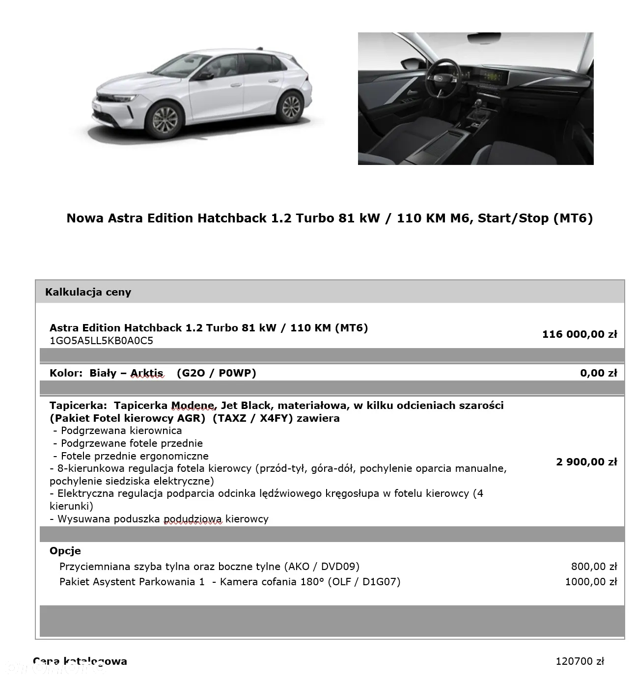 Opel Astra VI 1.2 T Business Edition S&S - 11