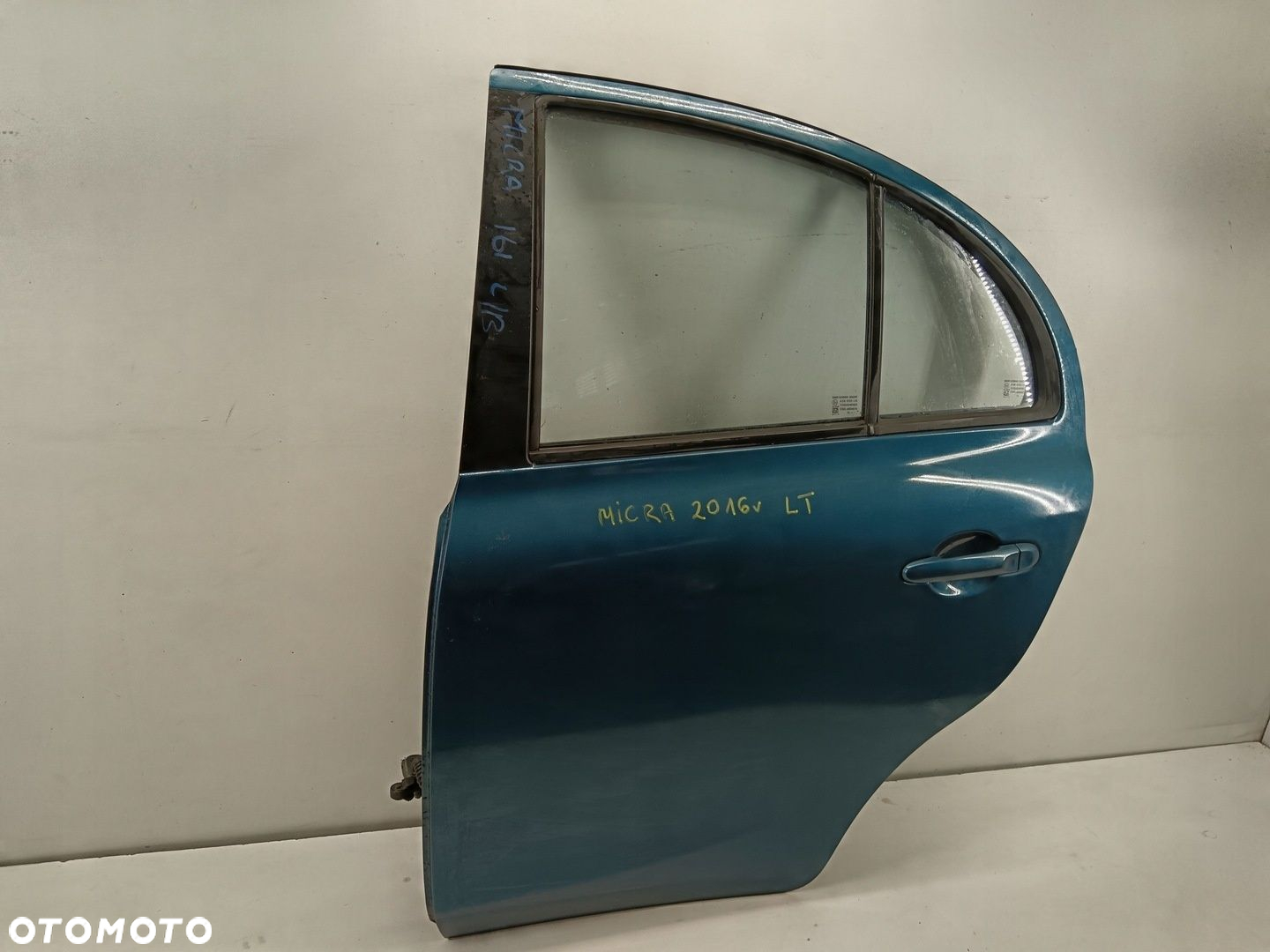 DRZWI LEWY TYŁ TYLNE NISSAN MICRA K13 10-17 - 3