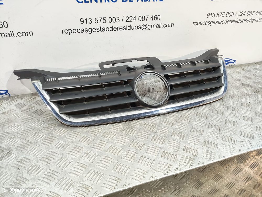 Grelha Central Pará-choques Frente Frontal VW Touran 1T Original - 5