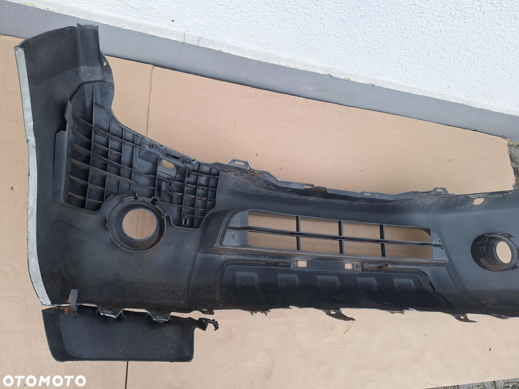 NISSAN NAVARA III D40 LIFT ZDERZAK PRZÓD PRZEDNI ORYG. NISSAN 620225X00H WYSYŁKA 24H - 12