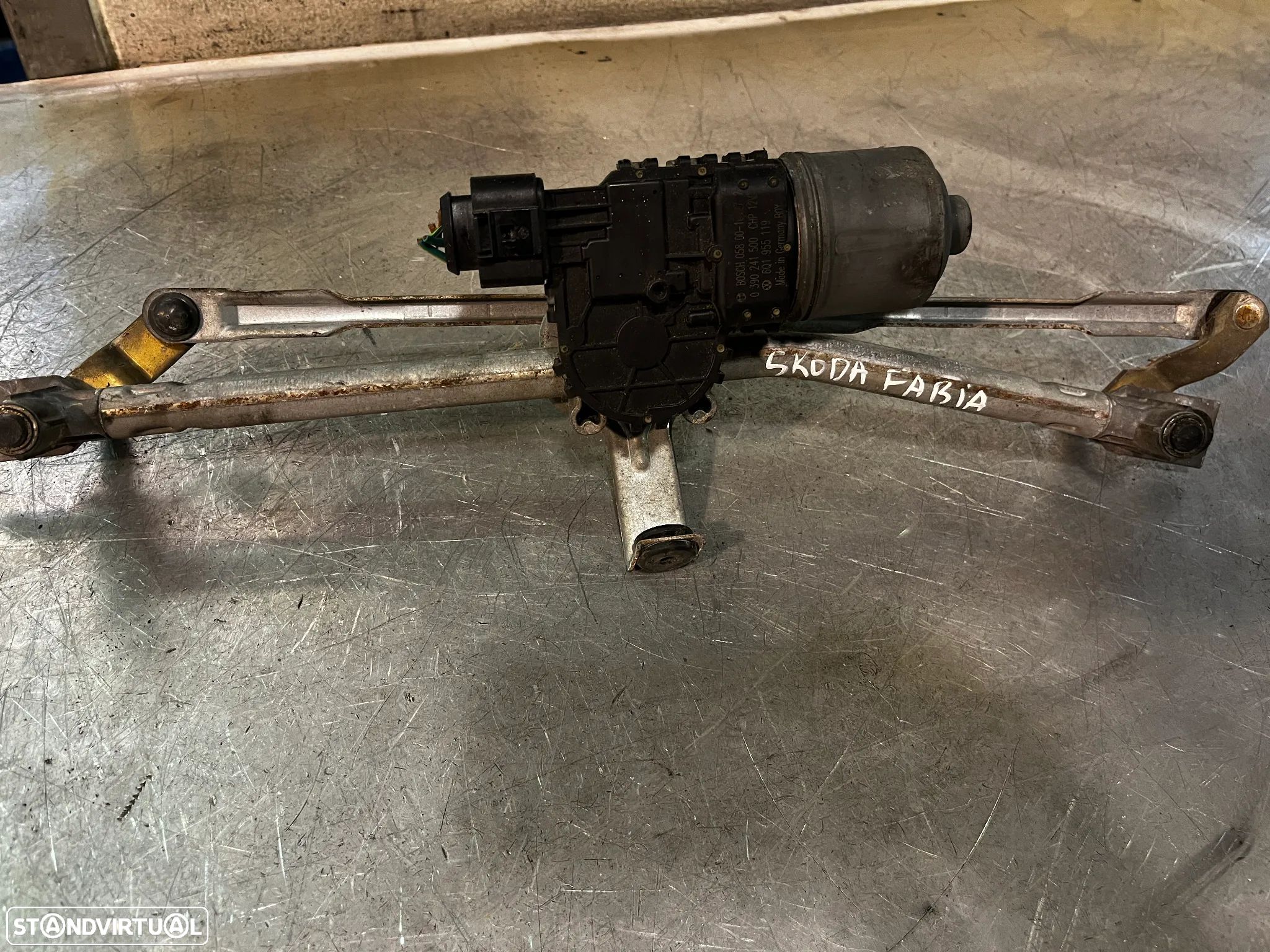 MOTOR / SISTEMA LIMPA VIDROS SKODA FABIA I - 1