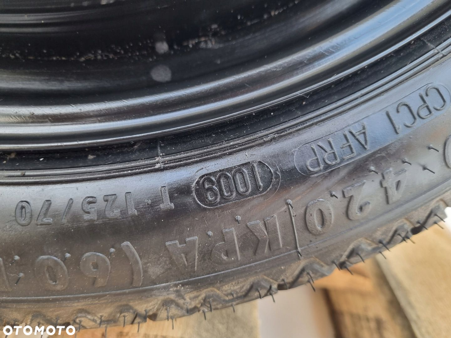 Opel Insignia A KOŁO DOJAZDOWE dojazdówka 125/70 R17 5x120 17X4.00B IS41 - 5