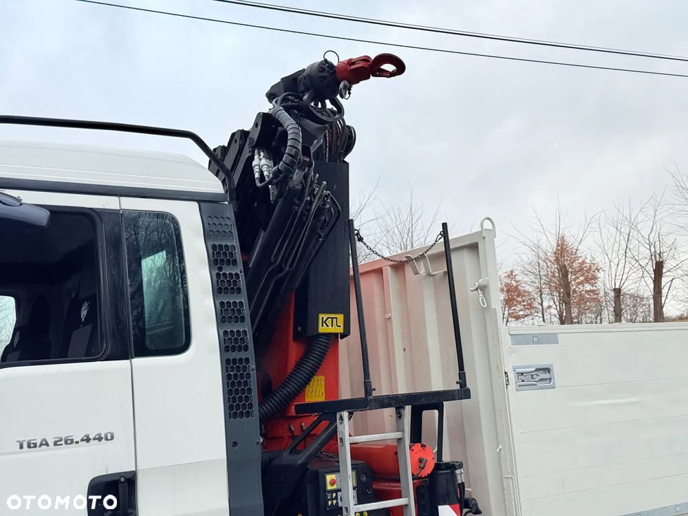 MAN * TGA 26-440 * 6x4 Hydrodrive * HDS Palfinger PK 20002 * Bardzo Dobry Stan - 8