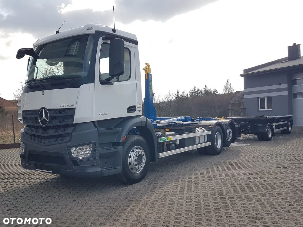 Mercedes-Benz ANTOS ACTROS HAKOWIEC 3 OSIE 6x2 KLIMA HAKOWIEC DO KONTENERÓW - 39