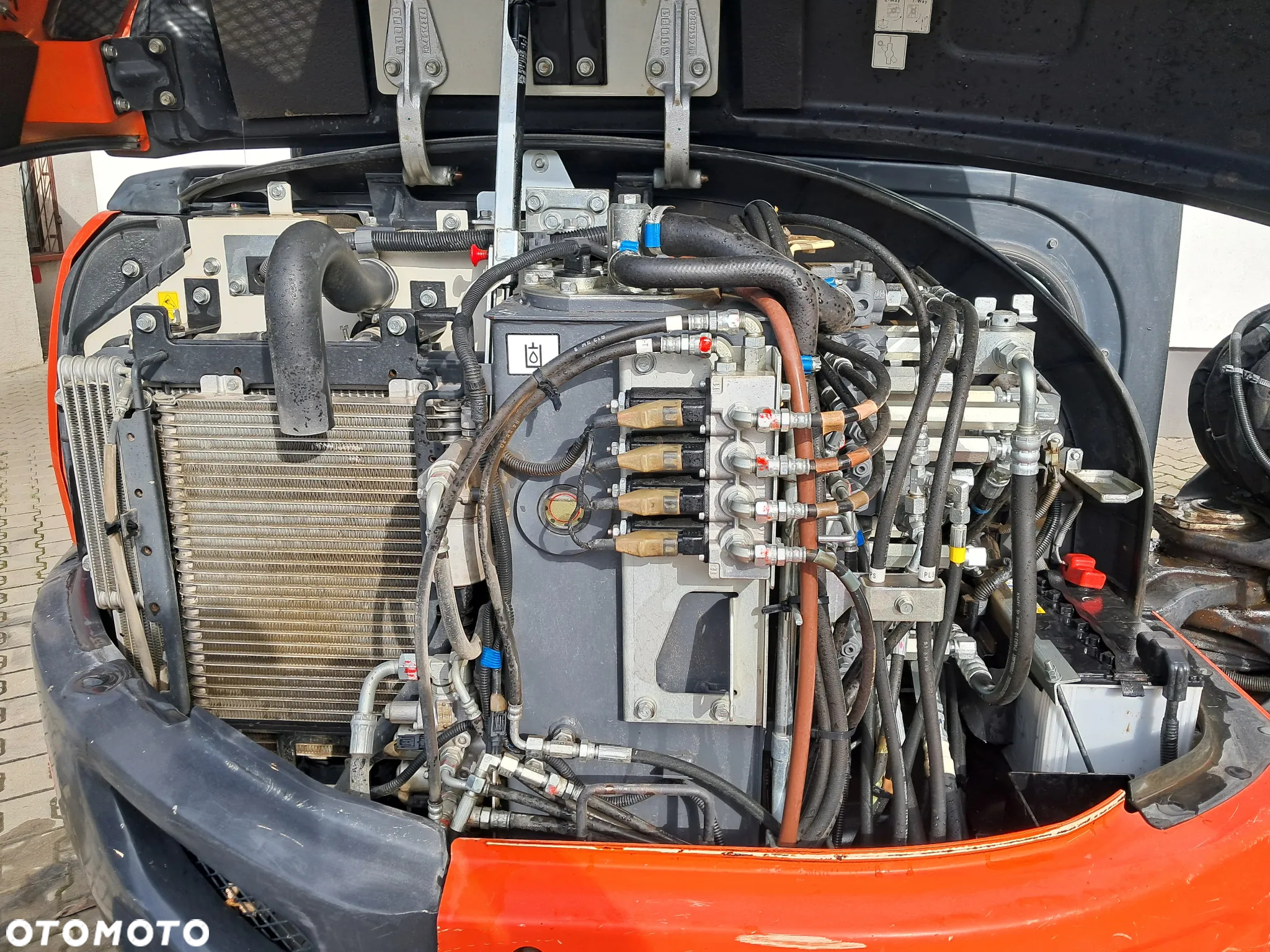 Kubota u48-4 waga 5t TON skarpówka hydrauliczna 3200mtg* 2019r *  oświetlenie *dodatkowe linie hydrauliczne 2 łyżki lusterka minikoparka u55 u48 kx57 u50 jcb cat yanmar wacker - 16