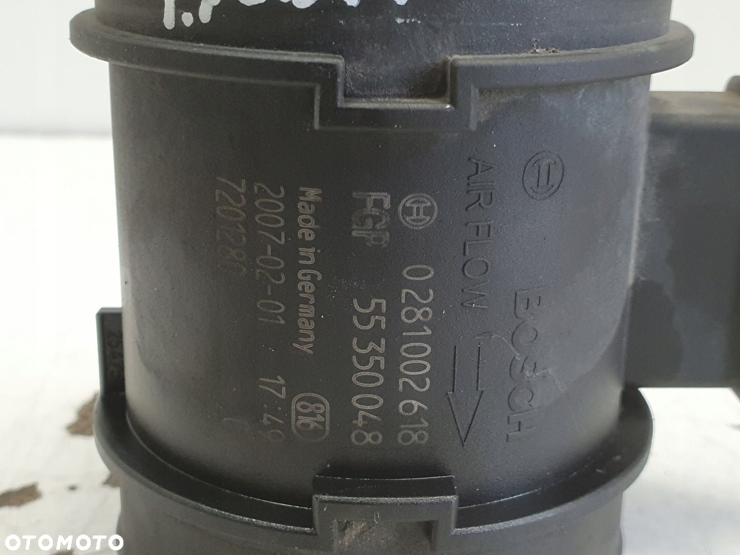 Opel Astra II G 1.7 CDTI 98-09r PRZEPŁYWOMIERZ 0281002618 55350048 - 2