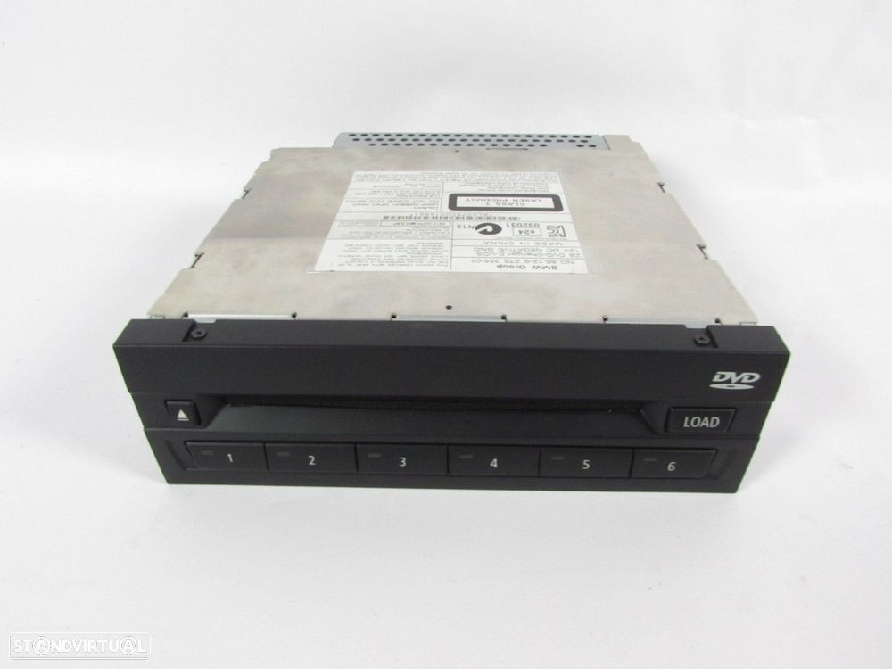 SELECTOR DVD SEMI-NOVO/ ORIGINAL BMW 7 (F01, F02, F03, F04)/BMW 5 Gran Turismo (... - 1