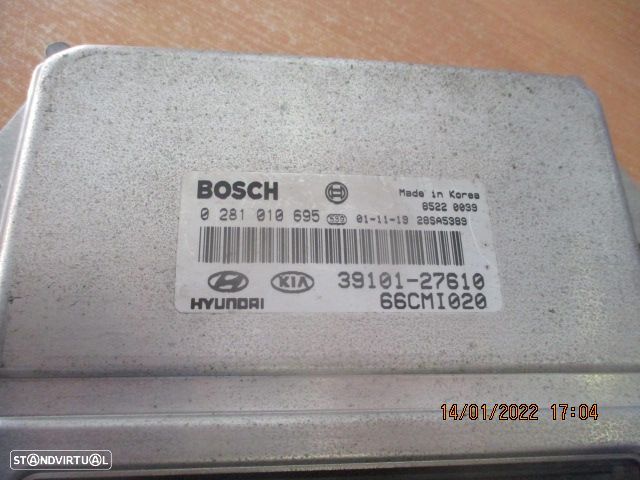 Centralina 3910127610 HYUNDAI MATRIX 2002 1.5Crdi BOSCH - 3