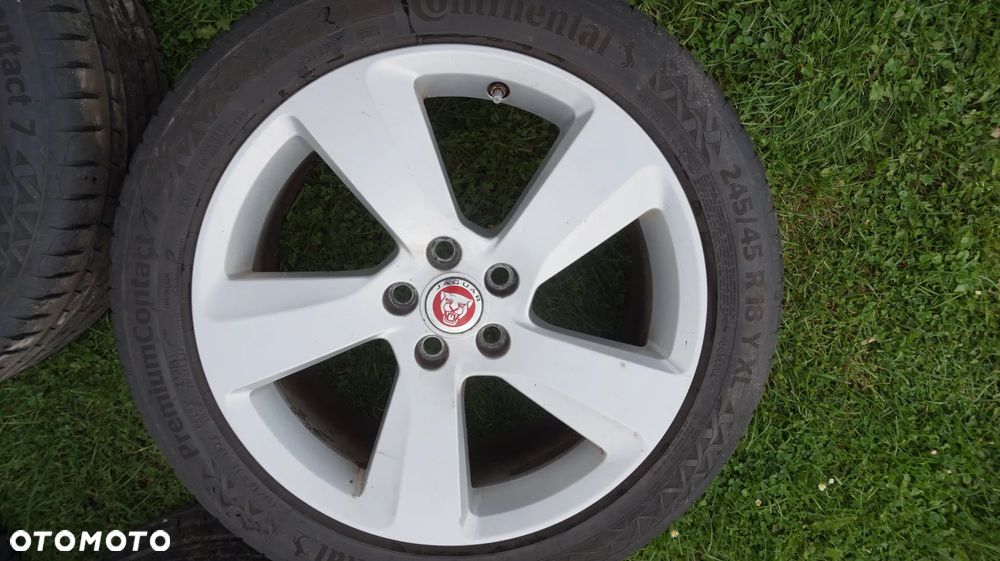 Jaguar XF II X260 2.0D kola felgi opony 18" 8J18 ET45 Continental PremiumContact 7  245/45/18 - 9