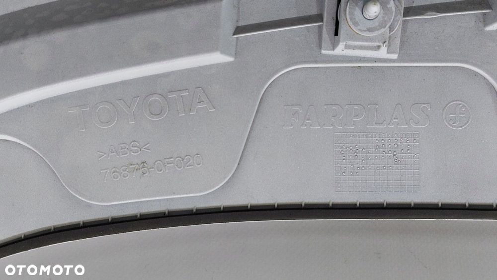 spoiler lotka daszek klapy tył toyota verso 14r lift - 6